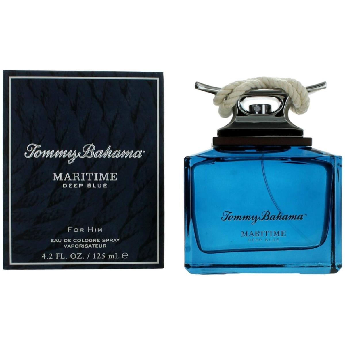 Tommy Bahama Men`s Eau de Cologne Spray Maritime Deep Blue Refreshing 4.2 oz