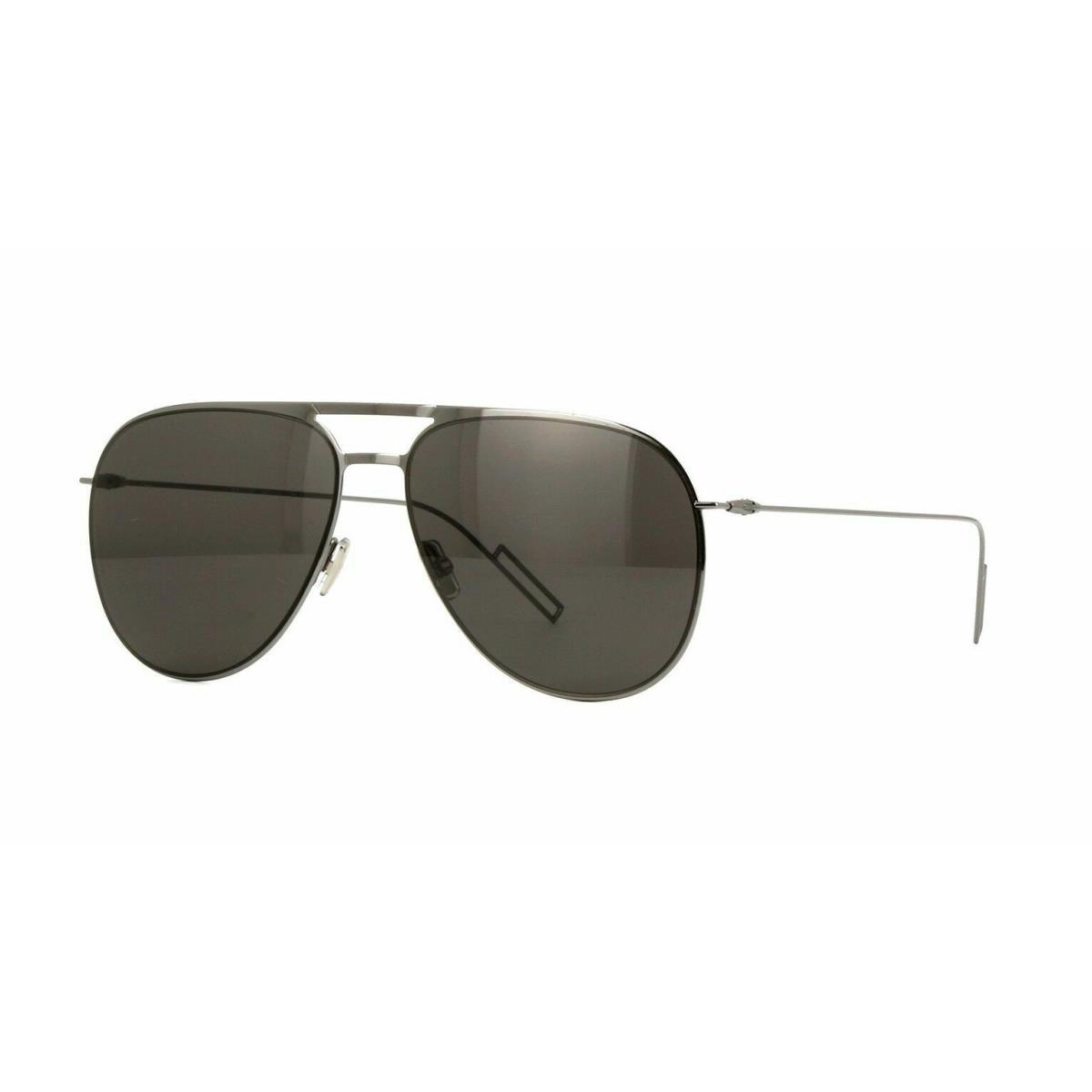 Dior 0205S Women Sunglasses 0KJ1 Dark Ruthenium / Brown Grey Lens
