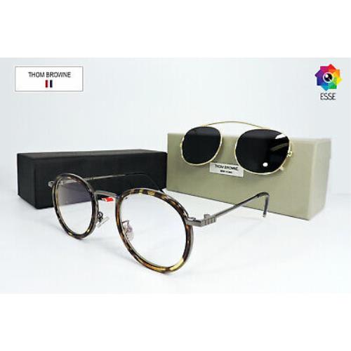 Thom Browne sunglasses  - Tortoise Frame, Gray Lens 1