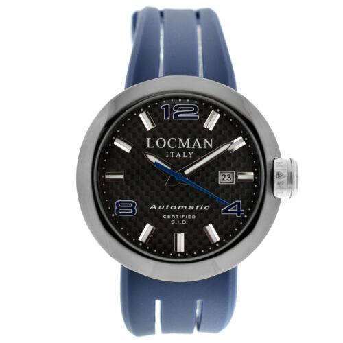 Locman Change Ref. 425 Pvd Steel Carbon Men`s Automatic 46MM Watch