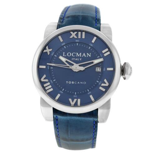 Locman Toscano Men`s Stainless Steel Ref. 590 Automatic 42MM Watch