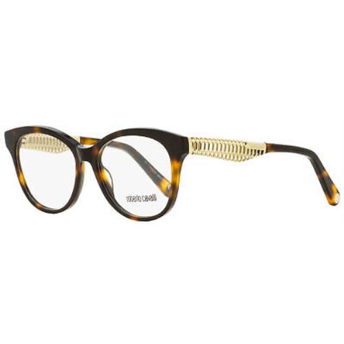 Roberto Cavalli Oval Eyeglasses RC5090 052 Dark Havana/gold 52mm 5090