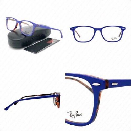 Ray Ban RX7119 5716 55mm Top Violet Havana W/demo Lenses 55-17-145mm Eyeglasses