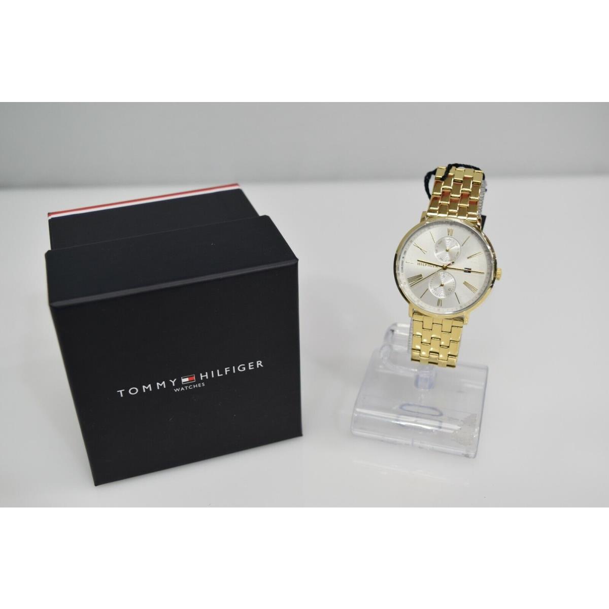 Tommy Hilfiger Gold IP SS White Dial 1782069 Watch