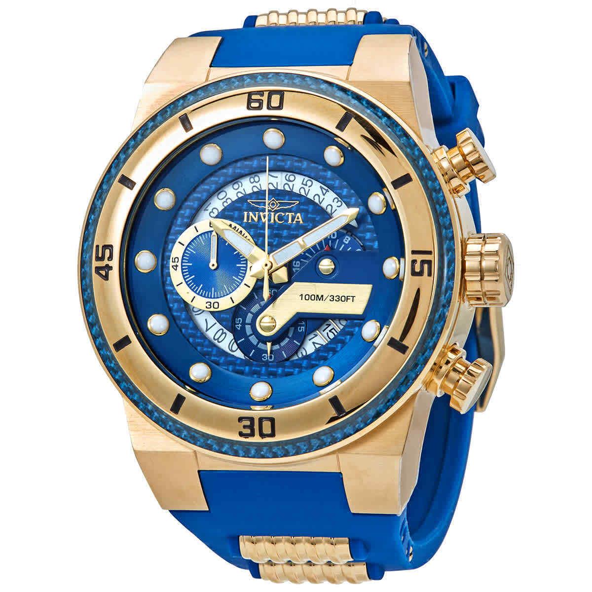 Invicta S1 Rally Chronograph Blue Dial Men`s Watch 24224