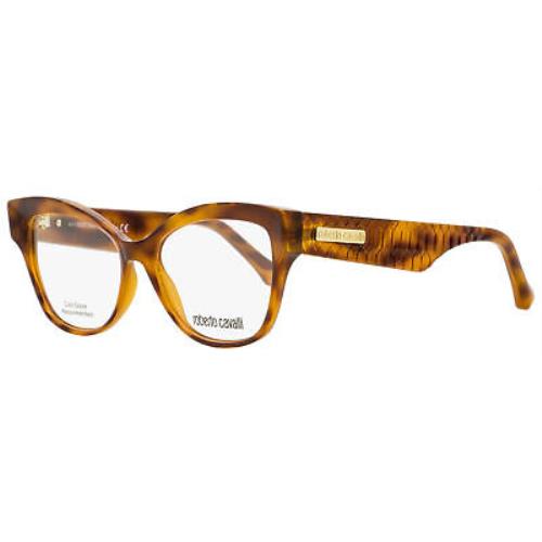 Roberto Cavalli Butterfly Eyeglasses RC5080 Nievole 054 Havana/gold 53mm 5080