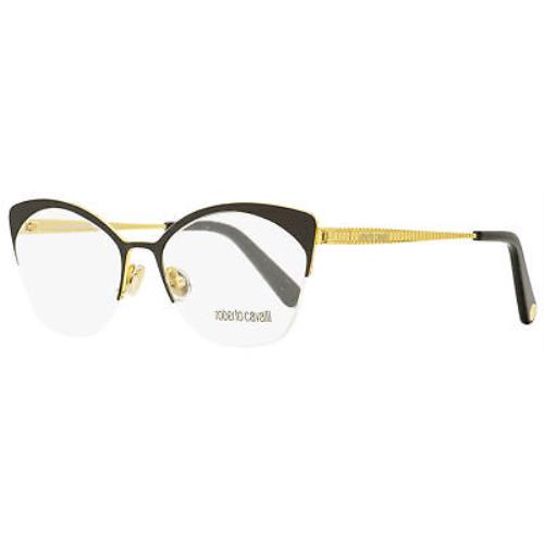 Roberto Cavalli Butterfly Eyeglasses RC5111 030 Black/gold 53mm 5111