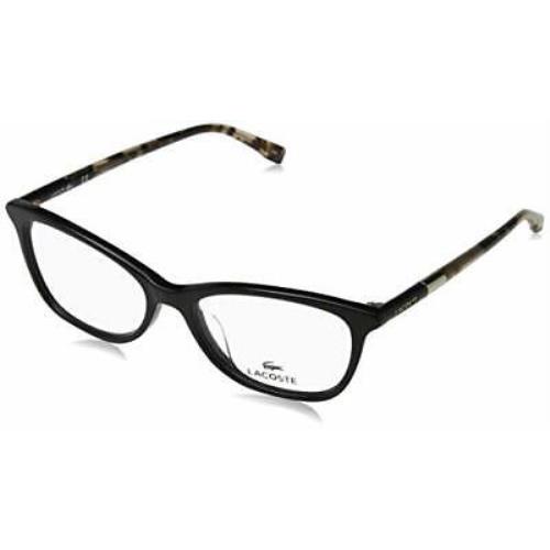Lacoste L2791 001 Black Eyeglasses 52mm with Case