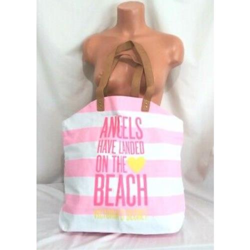 Victorias Secret Angels Have Landed ON The Beach Bag Shopper Tote Bag