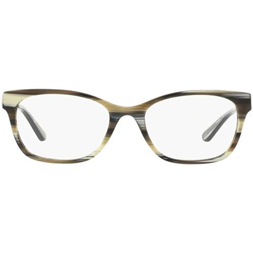 Tory Burch Eyeglasses TY2063 1553 Olive Horn Frames 51mm Rx-able Full Set ST