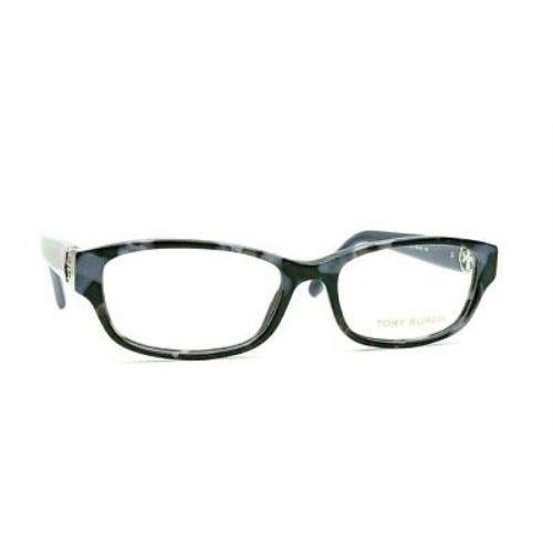 Tory Burch TY 2055 1475 Gray Black Eyeglasses RX 53-16-135MM
