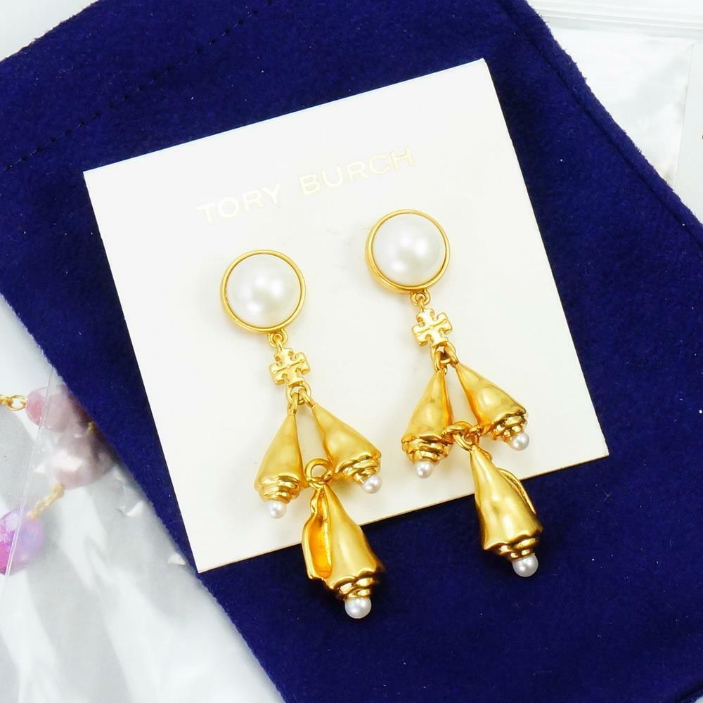 Tory Burch Poetry Of Things Pearl Earrings