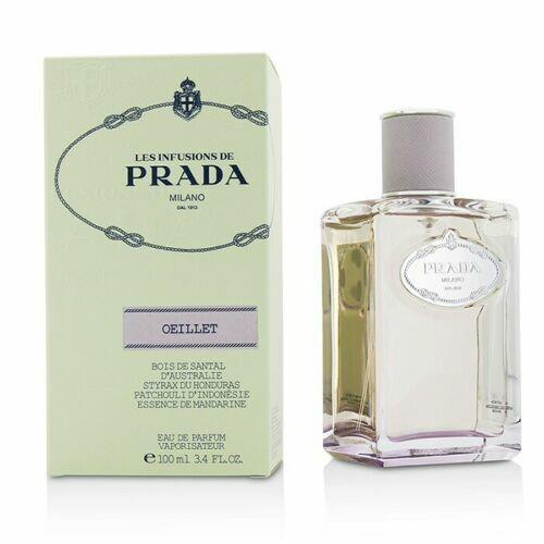 Prada Infusion De Oeillet Eau De Parfum Spray 100 ml / 3.4 oz Womens Perfume