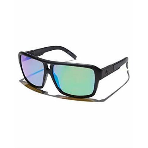 Dragon Sunglasses DR The Jam 045 Matte Black with Green Ion Lenses