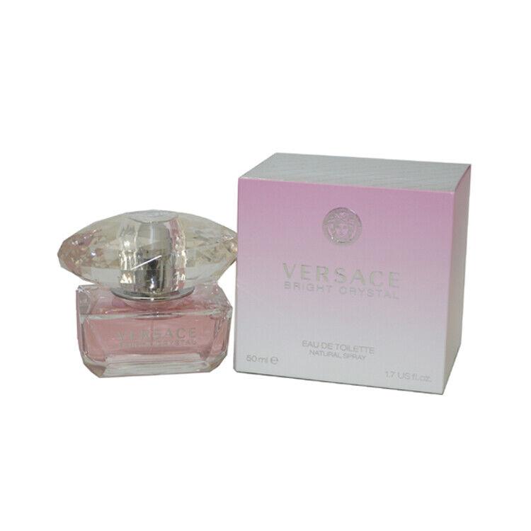 Versace Bright Crystal Eau De Toilette Spray 1.7 Oz / 50 Ml