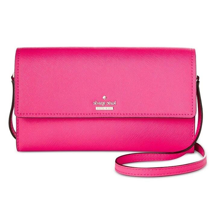 Kate Spade PXRU5288 Cameron Street Stormie Crossbody Wallet Pink Bag