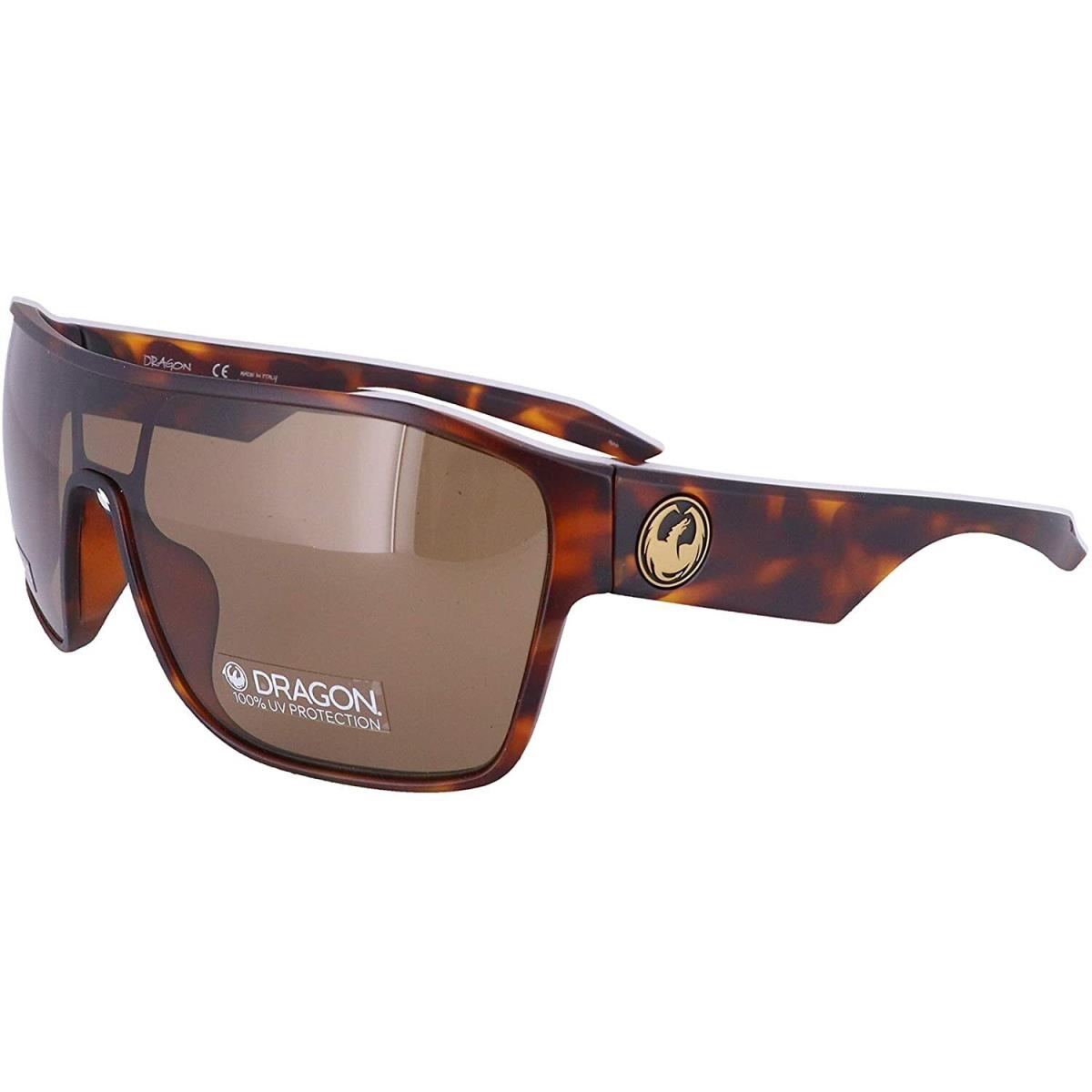 Dragon DR Tolm LL 246 53-20-145 Matte Tortoise/ll Brown Non Polar Sunglasses