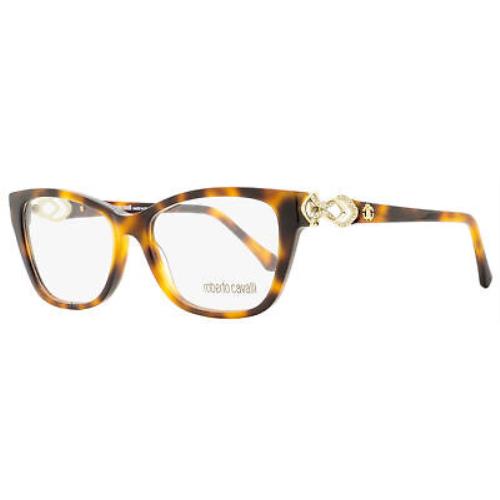 Roberto Cavalli Rectangular Eyeglasses RC5060 Licciana 052 Havana/gold 53mm 5060
