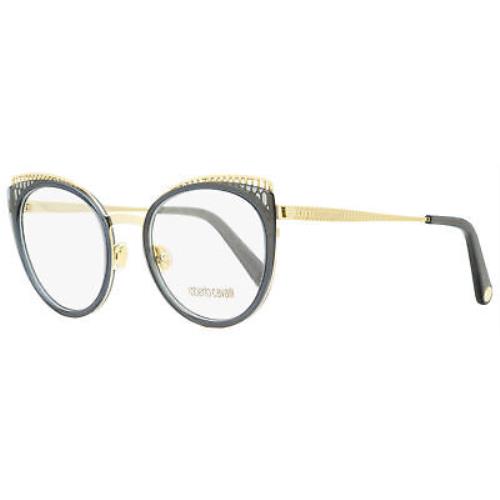 Roberto Cavalli Oval Eyeglasses RC5114 020 Gold/transparent Gray 53mm 5114