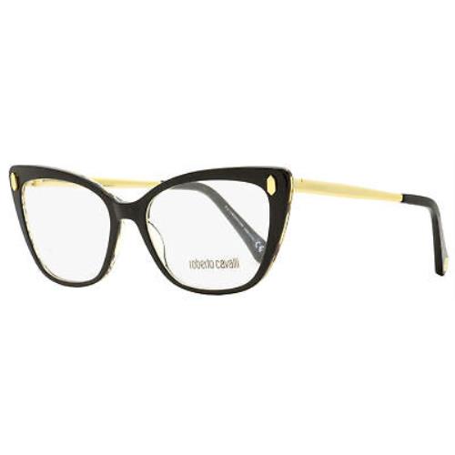 Roberto Cavalli Butterfly Eyeglasses RC5110 005 Black/gold 52mm 5110