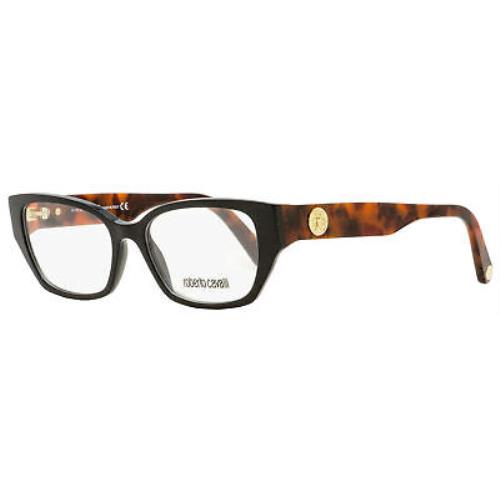Roberto Cavalli Rectangular Eyeglasses RC5101 005 Black/havana 52mm 5101