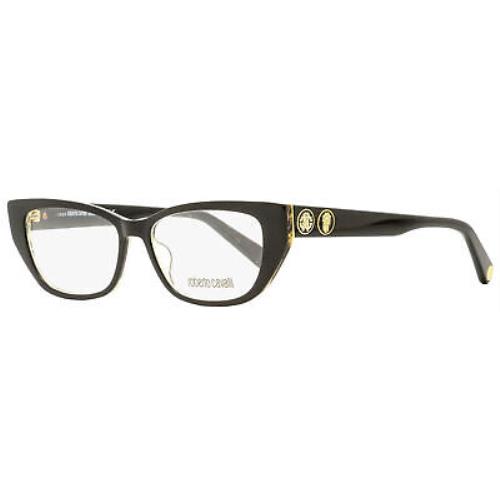 Roberto Cavalli Cateye Eyeglasses RC5108 005 Black/gold 52mm 5108