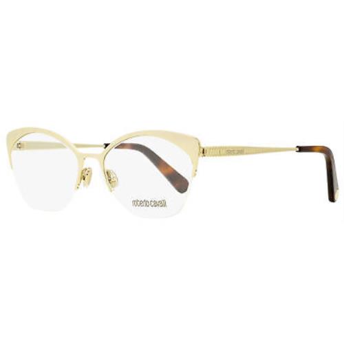 Roberto Cavalli Butterfly Eyeglasses RC5111 032 Gold/havana 53mm 5111