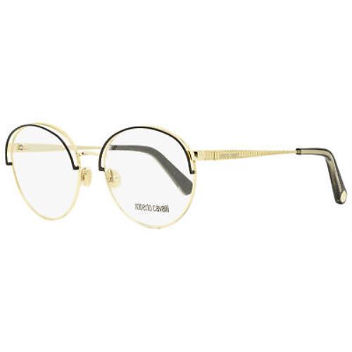 Roberto Cavalli Oval Eyeglasses RC5084 032 Gold/black 54mm 5084