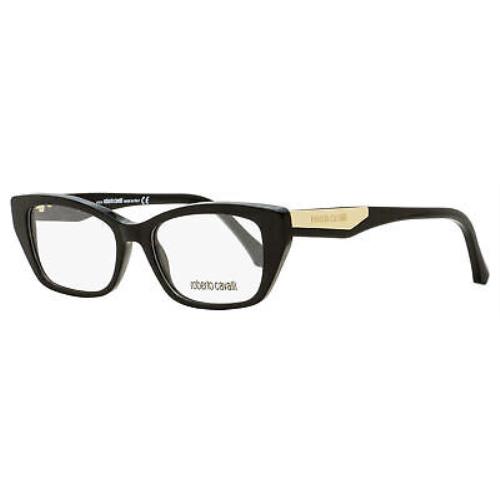 Roberto Cavalli Rectangular Eyeglasses RC5082 Orcia 001 Black/gold 51mm 5082