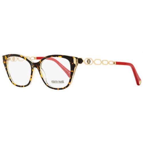 Roberto Cavalli Rectangular Eyeglasses RC5113 056 Gold/ruby Red 52mm 5113