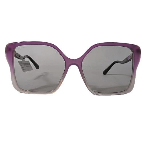 Bvlgari Women`s Butterfly Sunglasses 8229B 5489/1 Gradient Violet 57-16-145