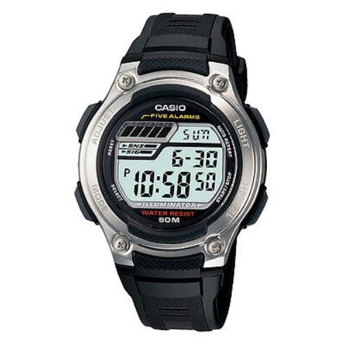 Casio W-212H-2AVCF Midsize Digital Sport 5-Alarms Men`s Watch - Great Gift