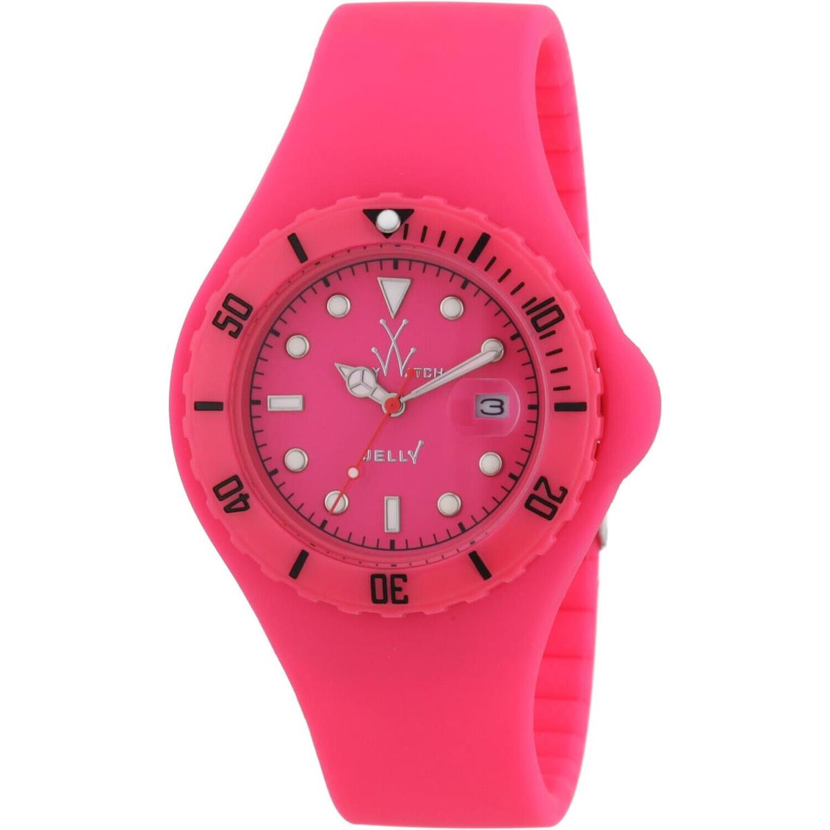 Toy Watch Women`s Jelly Pink Dial Watch - JY04PS