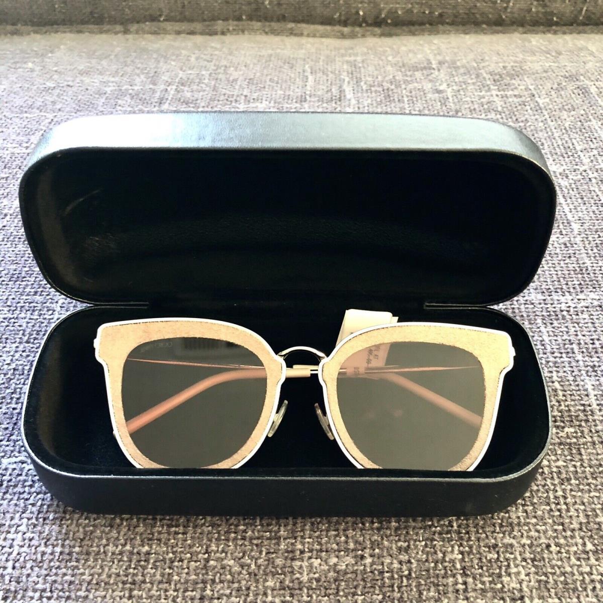 Jimmy Choo Nile 63mm Cat Eye Sunglasses NWT$495