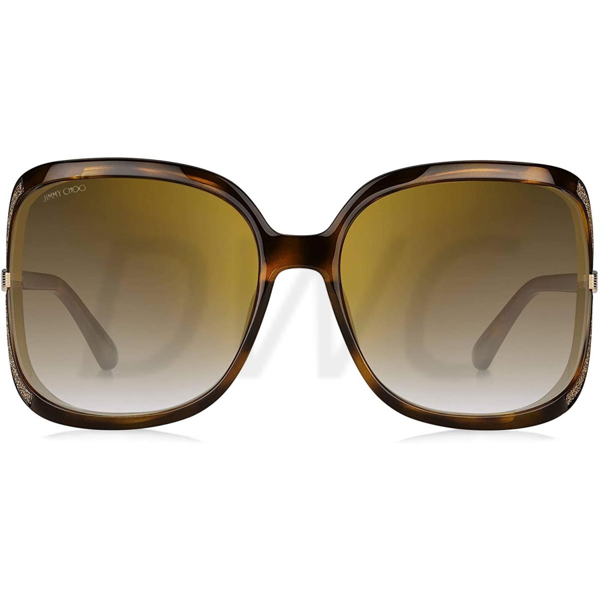 Jimmy Choo sunglasses JCHTilda - Dark Havana Frame, Brown Ss Gold Lens 0