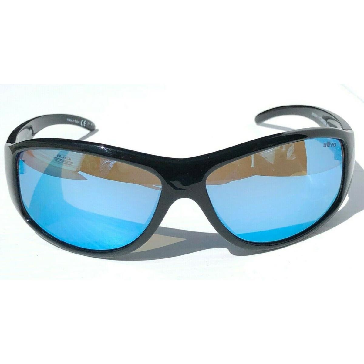 Revo sunglasses Tander - Black Frame, Blue Lens