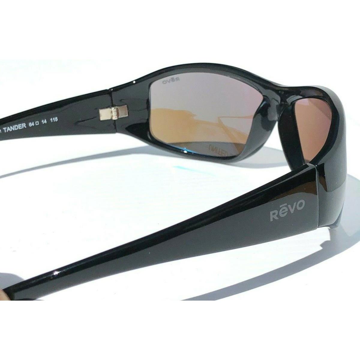 Revo sunglasses Tander - Black Frame, Blue Lens