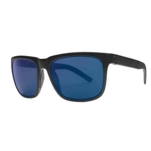 Electric Knoxville S Sunglasses - Matte Black / Blue Polarized Pro