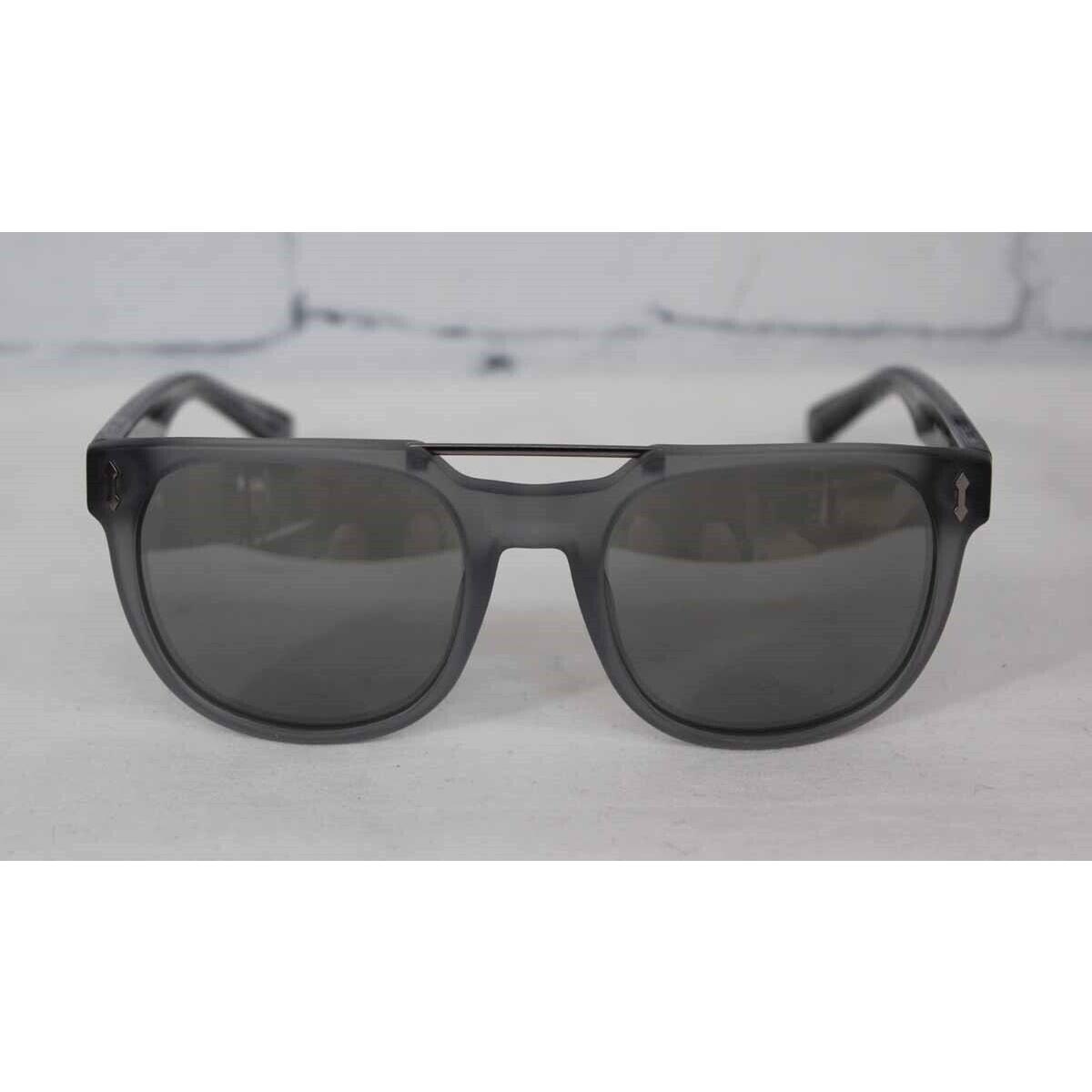 Dragon Mix Sunglasses Matte Crystal Grey Smoke Lens