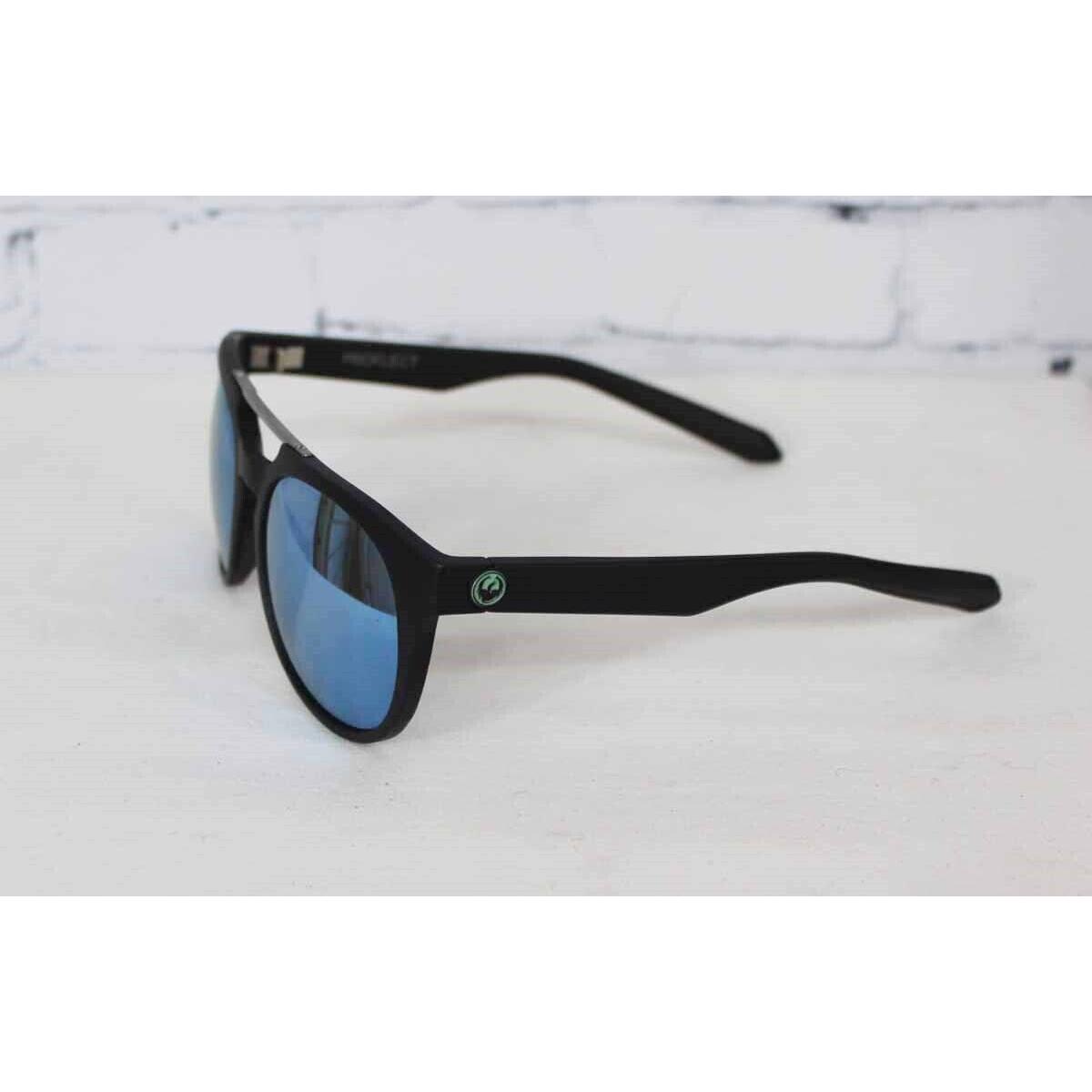 Dragon Proflect Sunglasses Matte Black / Sky Blue Ion Mirror Lens