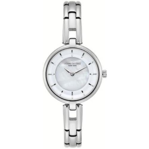 Women`s Kenneth Cole Classic Mother-of-pearl Steel Watch KC50203001