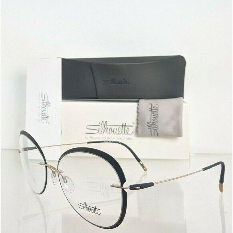 Silhouette eyeglasses  - Black & Gold Frame 0