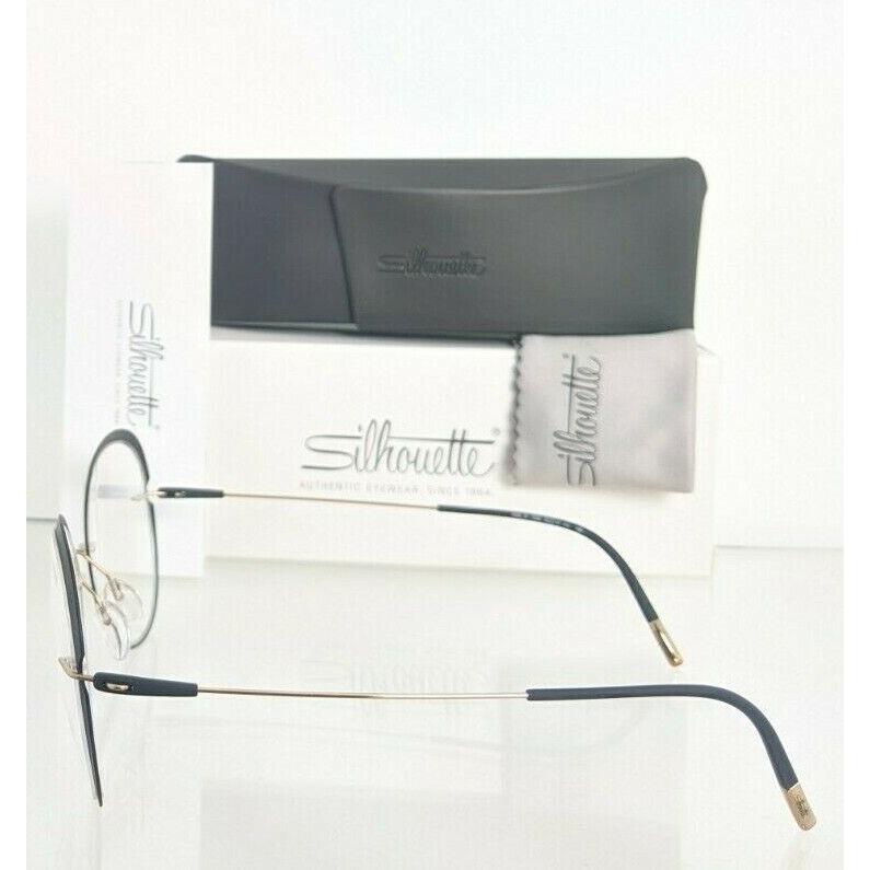 Silhouette eyeglasses  - Black & Gold Frame 3