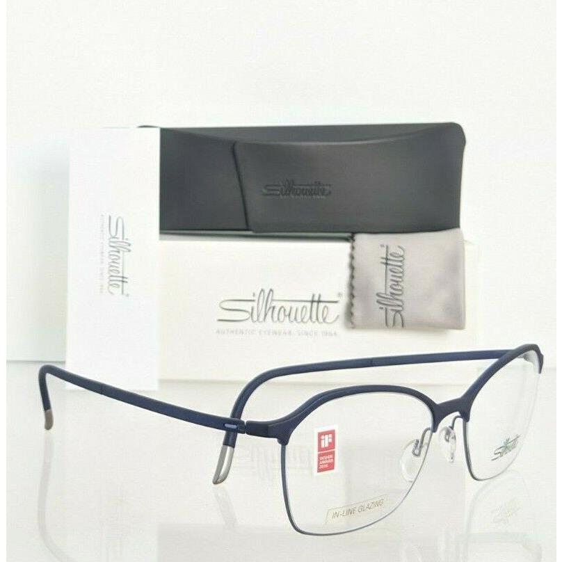 Silhouette eyeglasses  - Blue Frame 4