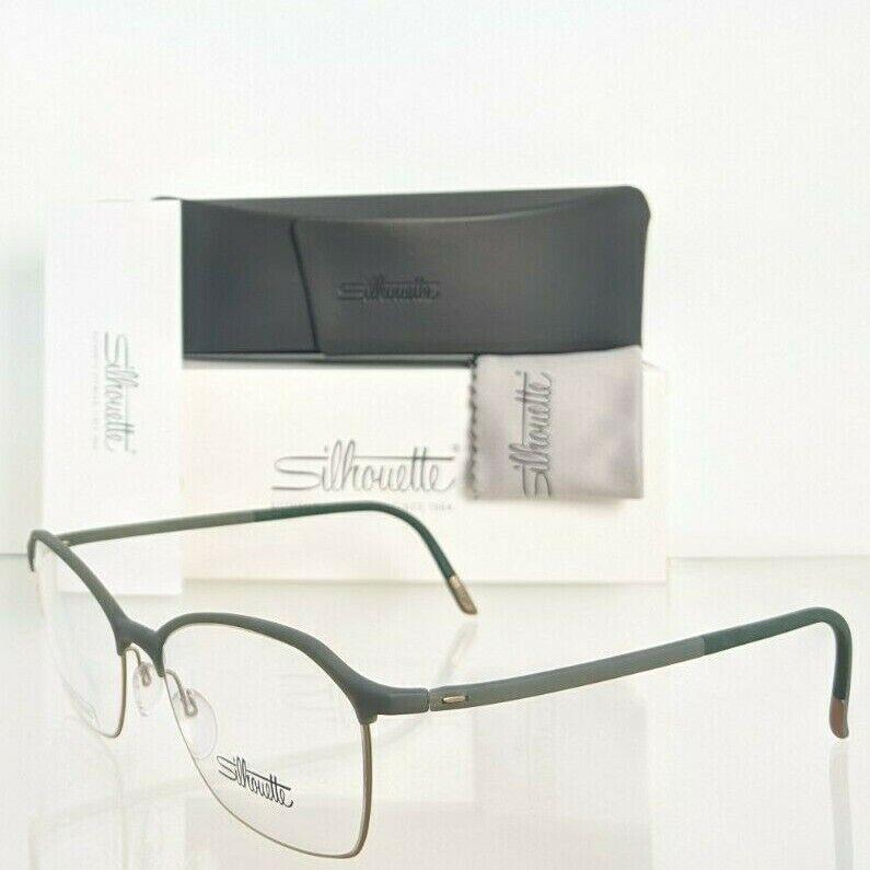 Silhouette eyeglasses  - Green & Gold Frame 0