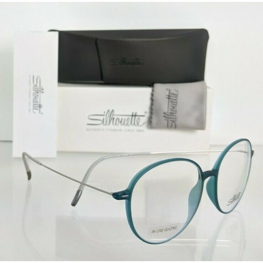 Silhouette eyeglasses  - Blue & Silver Frame 1