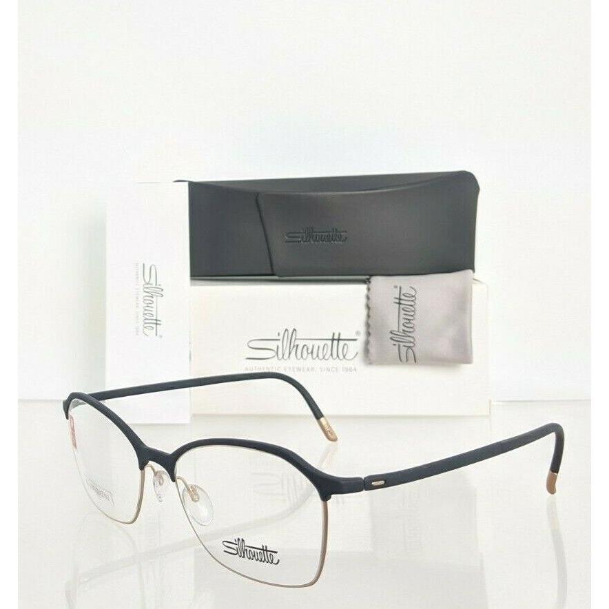 Silhouette eyeglasses  - Black & Gold Frame 0