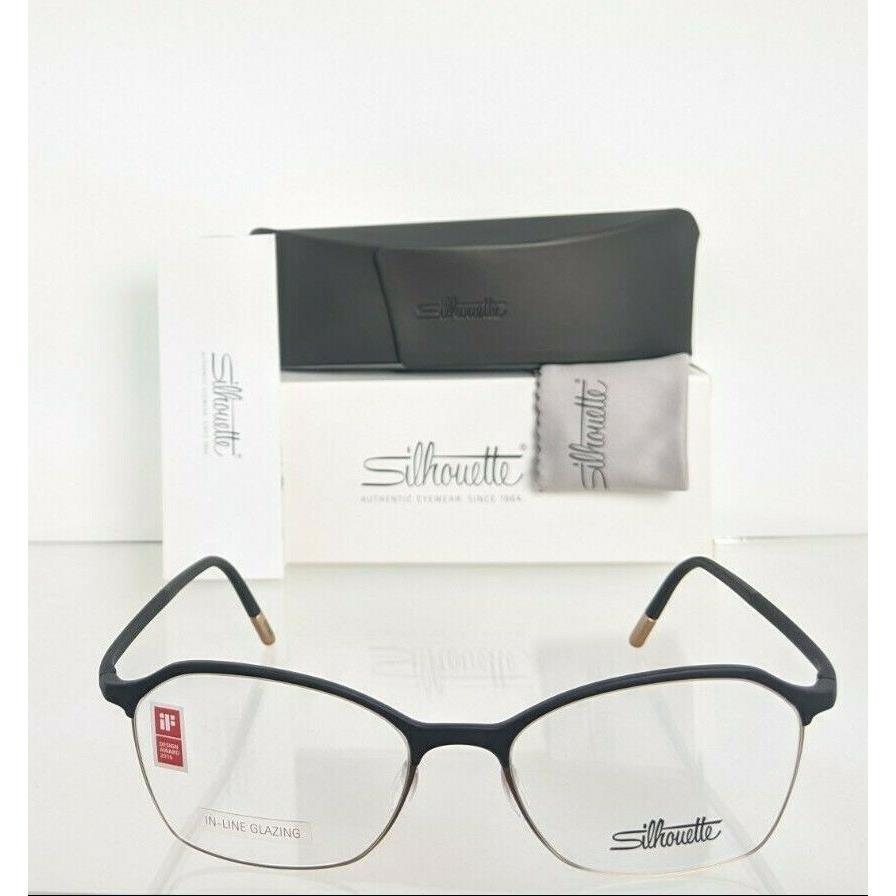 Silhouette eyeglasses  - Black & Gold Frame 2