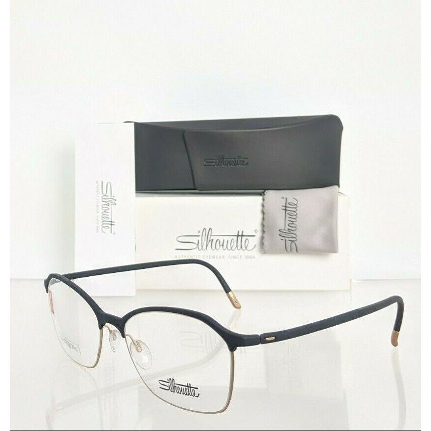 Silhouette eyeglasses  - Black & Gold Frame 1