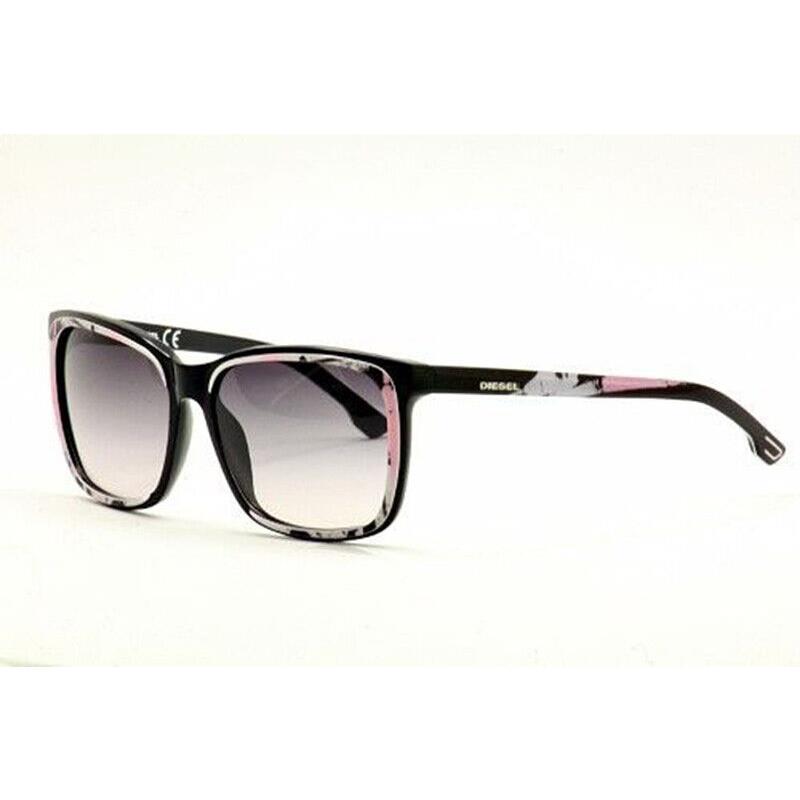 Diesel DL0008 Acetate 05B 58-15 135. Black White Pink Smoke